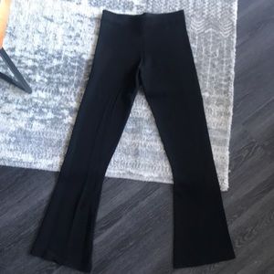 Zara Knit Black Cropped Pants Size Small